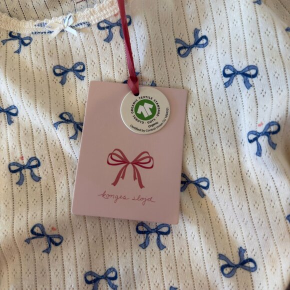 Minnie Blouse GOTS - Bow Blue, Konges Sloejd in size 5-6Y - Picture 3 of 4